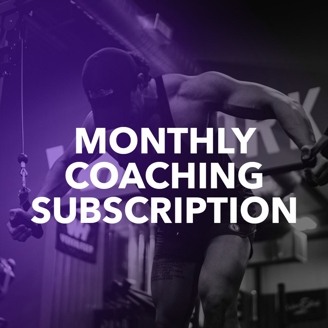 Monthly Coaching Subscription
